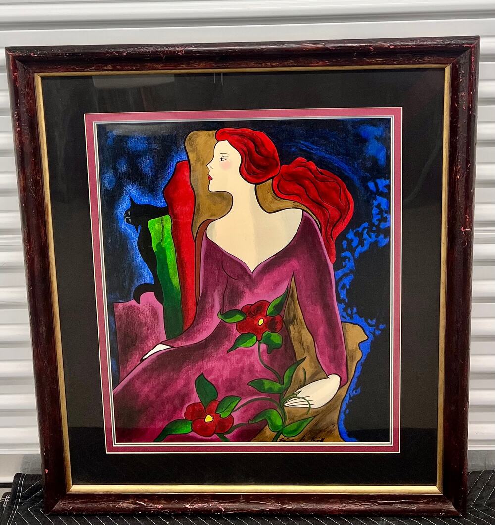 Linda Le Kinff La Debutante Framed Art Print Signed Limited Edition 16/350